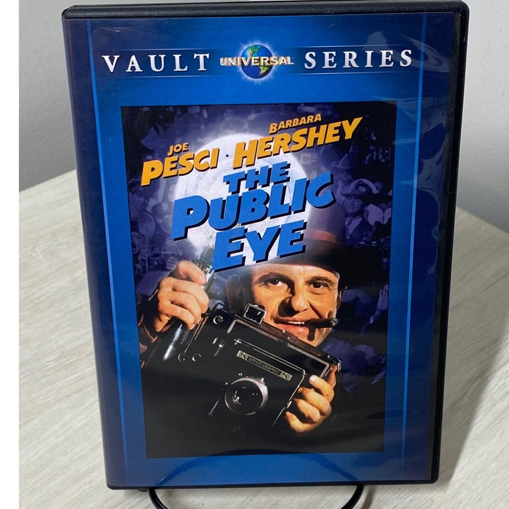 The Public Eye DVD Universal Vault Series Joe Pesci Barbara Hershey Crime Drama